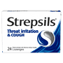 Strepsils Throat Irritation & Cough- Hộp 24 viên