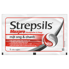 Strepsils Maxpro- Gói 8 viên